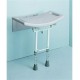 Days Shower Seat Wall Mounted with Drop-Down Legs